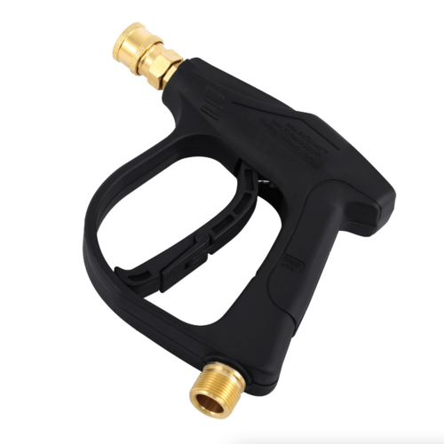 1/4" High Pressure Washer Gun 4000 PSI Car Wash Foam Spray Short Wand
