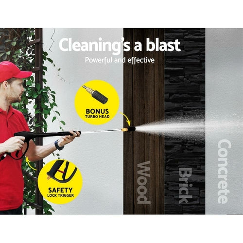 Giantz 4800PSI Petrol High Pressure Cleaner Washer 10HP 20M Hose
